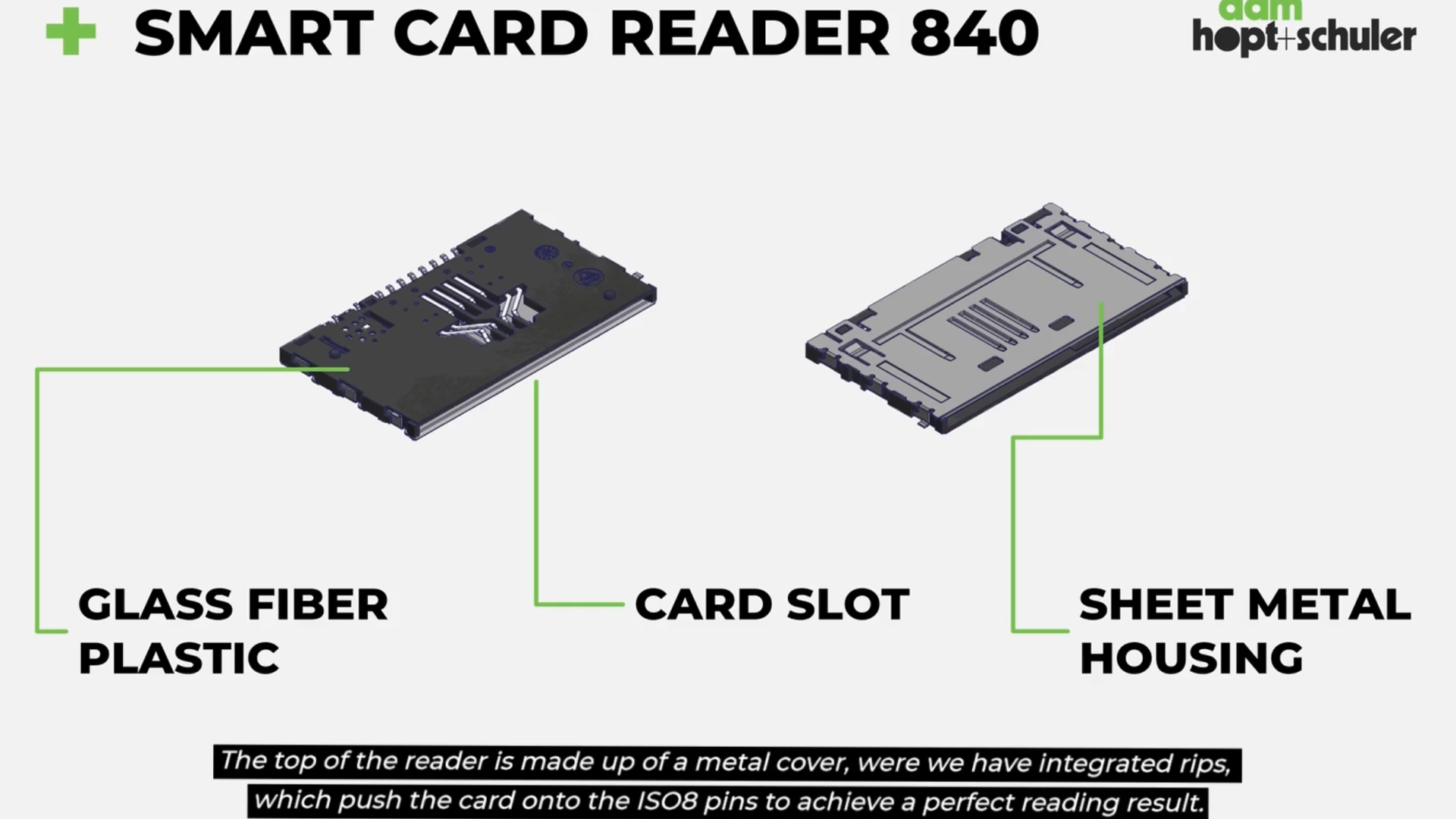 840 smart card reader