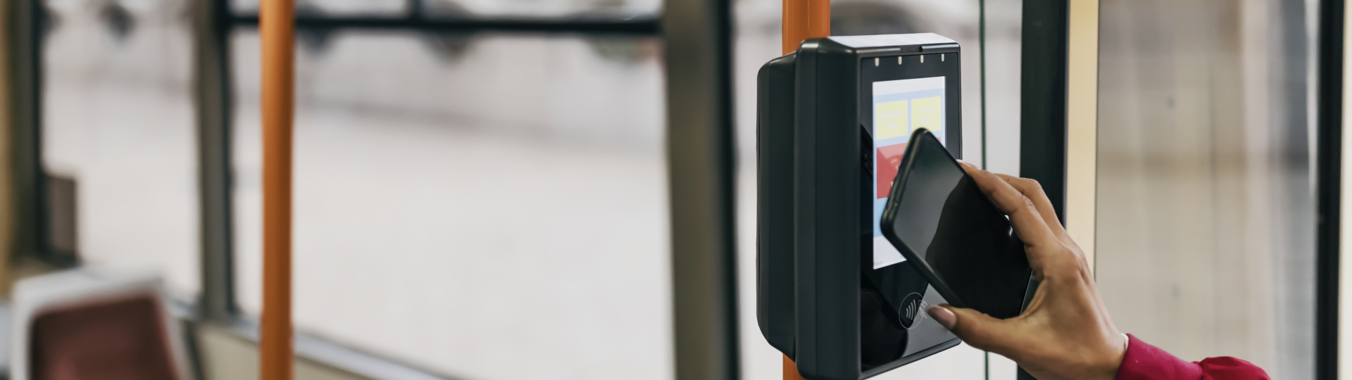 Ticketvalidator NFC Handy