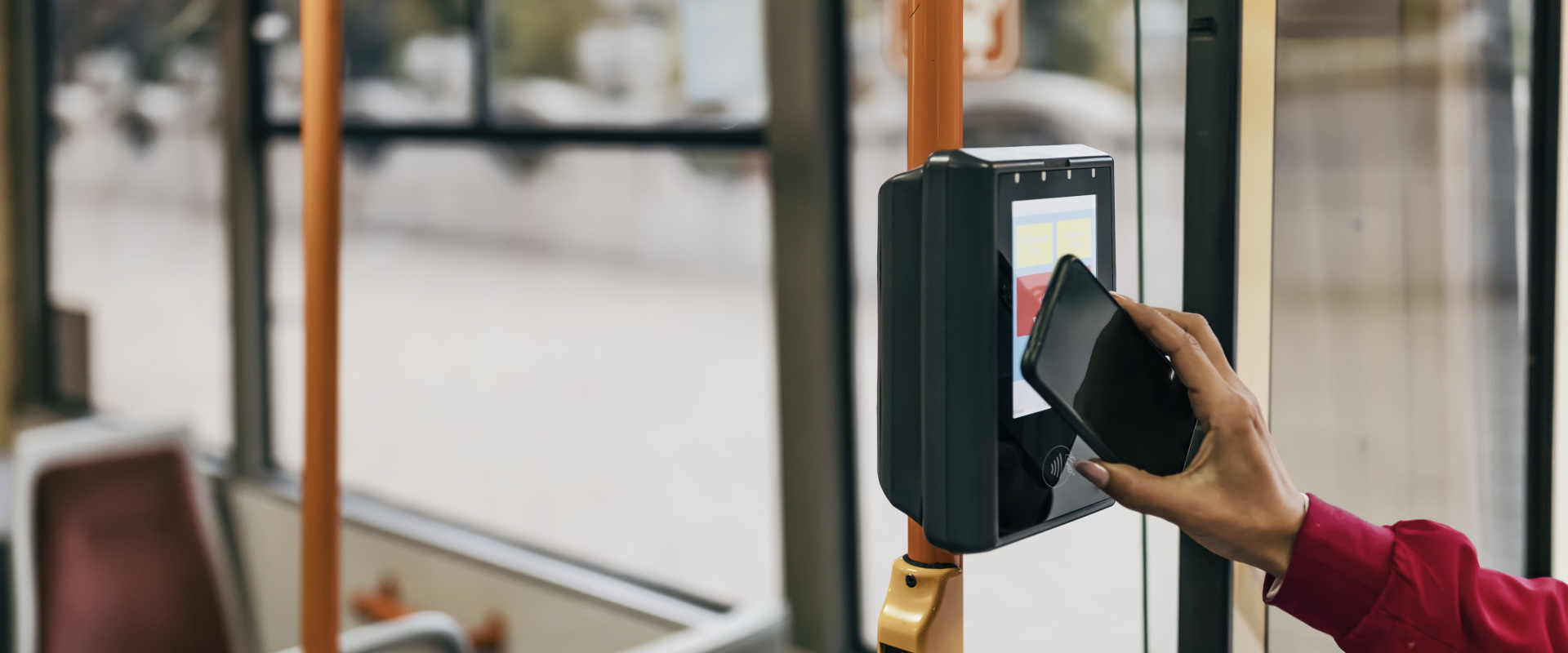 Ticketvalidator NFC Handy